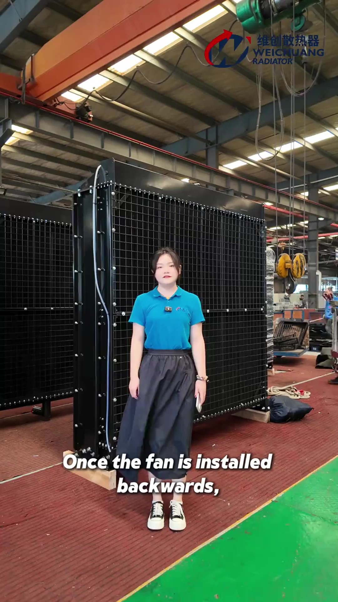 Funkcia ventilátora v súprave dieselového generátora